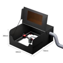 AlgoLaser Accessory Laser Engraver Rotary Roller Air Pump Raiser Feets Lightburn Camera Protection Cover Honeycomb Platform Part