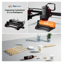 AlgoLaser Accessory Laser Engraver Rotary Roller Air Pump Raiser Feets Lightburn Camera Protection Cover Honeycomb Platform Part