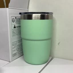 8oz Stainless Steel Thermos Cup Multi-color Portable Ice Cup Mini Double-layer Insulated Coffee mug With Lid water bottle