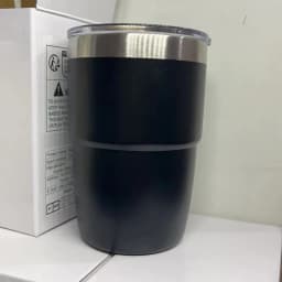 8oz Stainless Steel Thermos Cup Multi-color Portable Ice Cup Mini Double-layer Insulated Coffee mug With Lid water bottle