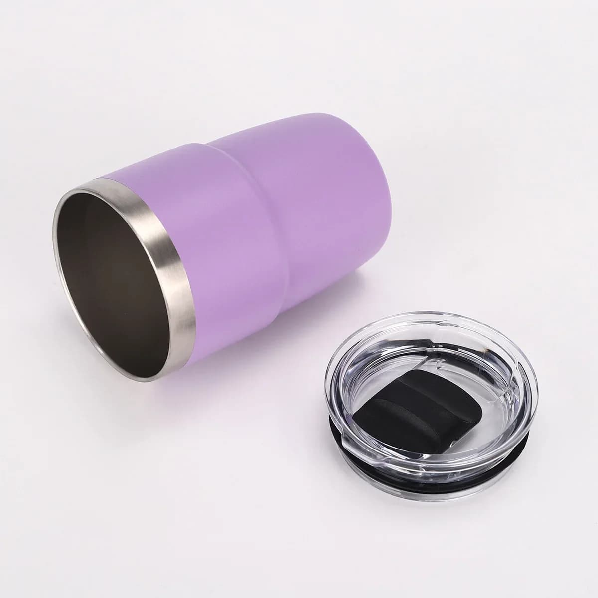 8oz Stainless Steel Thermos Cup Multi-color Portable Ice Cup Mini Double-layer Insulated Coffee mug With Lid water bottle