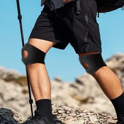 Knee Brace Patella Stabilizer Adjustable Patellar Tendon Support For Sports Breathable Knee Brace For Postoperative Recovery