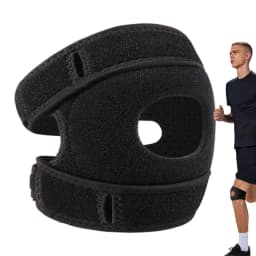 Knee Brace Patella Stabilizer Adjustable Patellar Tendon Support For Sports Breathable Knee Brace For Postoperative Recovery