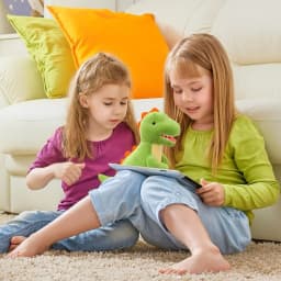 Stuffed Dinosaurs For Boys Soft Animal Cute Plush Children's Throw Pillow For Kids Boys Girls Baby Family Story Adventure