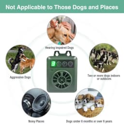 Pet Dog Repeller Pet Dog Training Ultrasonic Equipment Anti Barking Stop Barking Living Room Outdoor Training