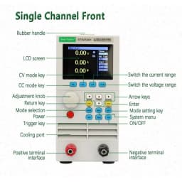 ET5410A+ Programmable DC Load Battery Capacity Tester 150V/40A/400W RS485 Interface Software Electronicload Shipping From Brazil