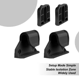 Baby Gate Parts Hardware Set for Retractable Gate Latches Brackets Screws Extensions Stair Components for Nursery Room Kitchen