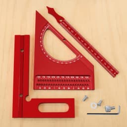 Multi Angle Ruler Multi-angle Carpenter Triangle Protractor Rust-Proof Carpenter Protractor Non-slip Precision Marking Gauge For