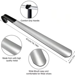 1-Pack Extra Long Shoe Horn - Father's Day Gift for Elderly & Back Pain Sufferers