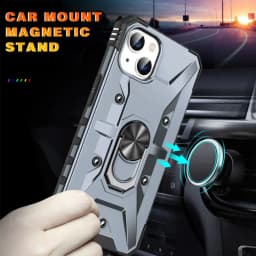 Shock Absorbent Protective Case With Ring Holder For IPhone IPhone 14/14 Plus/14 Pro/14 Pro
