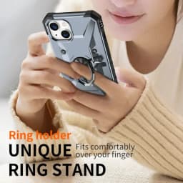 Shock Absorbent Protective Case With Ring Holder For IPhone IPhone 14/14 Plus/14 Pro/14 Pro