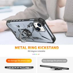 Shock Absorbent Protective Case With Ring Holder For IPhone IPhone 14/14 Plus/14 Pro/14 Pro