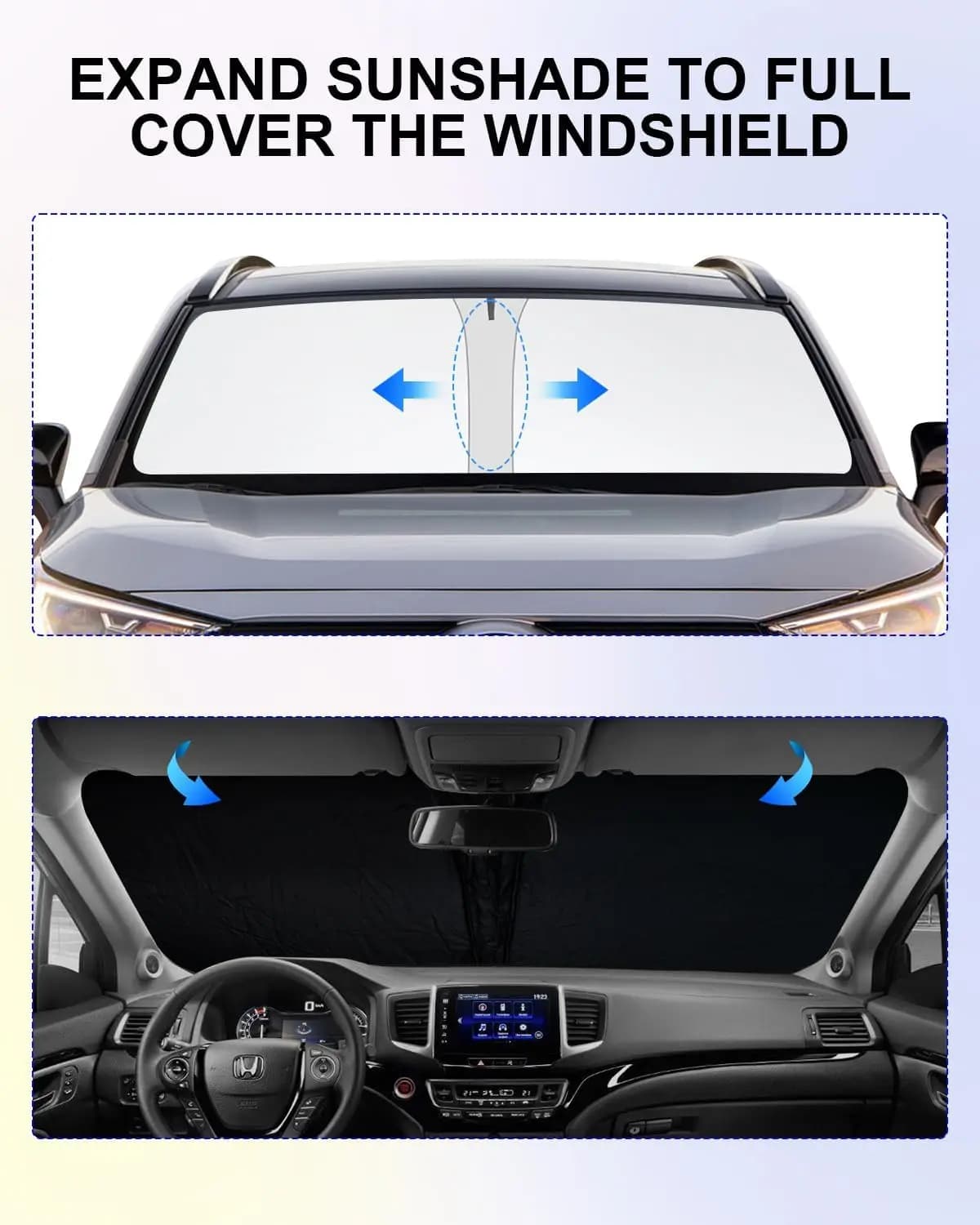 Car Windshield Sunshade Cover for HONDA CRV 2012-2016 Auto Front Window Sun Shade Visor UV Protector Car Interior Accessories