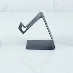 Flexible, Stylish and Adorable Metal Desktop Cell Phone Stand Holder with Lovely Design for iPhone and iPad - Ideal Handable Pho