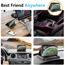 Dashboard Car Phone Holder For 3" to 7" Mobile Phone Stand Holder Grip in Car Universal Adjustable Cell Phone Holder Mount