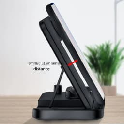 3 In 1 Wireless Charging Station With Soft Charging Indicator For Apple IPhone 14/13Pro Max/iWatch/Airpods