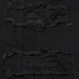 Men's High Street Destroyed Jeans Jacket With Patchwork Fashion Streetwear Ripped Denim Coat For Male Distressed Outerwear