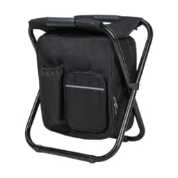 Folding Camping Chair Portable Outdoor Chair Backpack Cooler Bag Camping Recliner For Hiking Travel Beach Park Festival Lawn