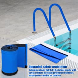 Pool Railing Covers Inground Pool Handrail Safety Cover Anti-Scald Spa Rail Safety Sleeve For Park Outdoor Garden Community
