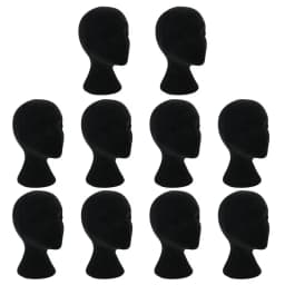 1Pc Female Head Model, Multi-purpose Foam Mannequin Head, Lightweight Wigs Hats Jewelry Display Stand for Clothes Store Showroom