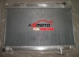 For 2003-2006 Nissan Fairlady 350Z Z33 Aluminum Racing Radiator +FAN Manual/MT 2004 2005 2006 2003 03 04 05 06