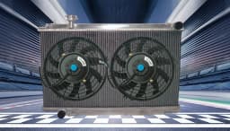 For 2003-2006 Nissan Fairlady 350Z Z33 Aluminum Racing Radiator +FAN Manual/MT 2004 2005 2006 2003 03 04 05 06