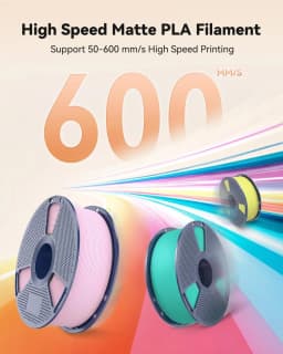 SUNLU 5KG(PLA Classic)High Speed Matte PLA Filament 1.75mm 1kg High Speed Printing Neatly Arranged Filament Fit Most FDM Printer