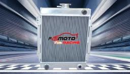 For Nissan DATSUN 1200 120Y Engine B110 B210 A12/T 1.2L 1970-1976 Aluminum Radiator & FAN MT 70 71 72 73 74 75 76 1971