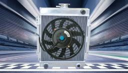 For Nissan DATSUN 1200 120Y Engine B110 B210 A12/T 1.2L 1970-1976 Aluminum Radiator & FAN MT 70 71 72 73 74 75 76 1971