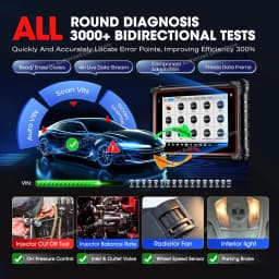 Autel MaxiPRO MP900TS TPMS Car Diagnostic Tools MP900-TS Automotive OBD2 Scanner CANFD&DoIP ECU Coding Upgraded of MS906TS MP900