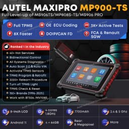 Autel MaxiPRO MP900TS TPMS Car Diagnostic Tools MP900-TS Automotive OBD2 Scanner CANFD&DoIP ECU Coding Upgraded of MS906TS MP900