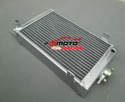 Aluminum Radiator+Fan FOR Go-Kart, Karting, Gearbox, Shifter Karts, Kart MT