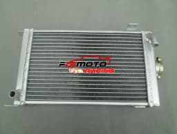 Aluminum Radiator+Fan FOR Go-Kart, Karting, Gearbox, Shifter Karts, Kart MT
