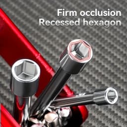 Portable Sleeve Tool Combos Set, Folding Socket Wrench, Multifunction Household Tools, Outdoor, 6 Plumbing Wera tools Work tools