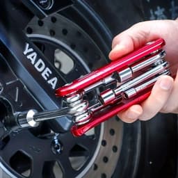 Portable Sleeve Tool Combos Set, Folding Socket Wrench, Multifunction Household Tools, Outdoor, 6 Plumbing Wera tools Work tools
