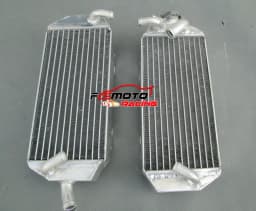 Aluminum Radiator + silicone Hose For Suzuki RM250 RM 250 1996 1997 1998 1999 2000 96 97 98 99 00