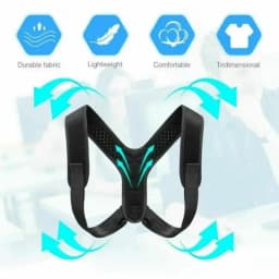 Back Posture Correction Belt Hunchback Prevention Correction of Sitting Posture Unisex Breathable Body Shaping thread battery