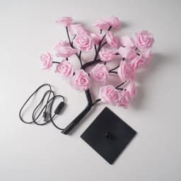 Table Lamp Rose Flower Tree USB Night Lights Decoration Table Lights Parties Xmas Christmas Wedding Bedroom Decor
