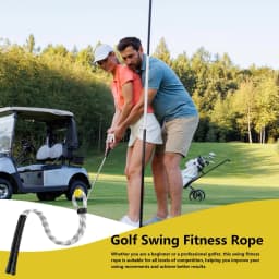 Golf Swing Training Aid Warm-up Golf Training Practice Aid With Ball Golfer Practice Fitness Assistance For Women Men Father Dad