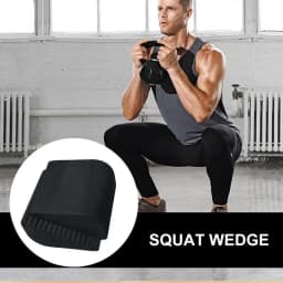 Workout Wedge For Squats Heel Elevated Slant Board Fitness Portable Non Slip Ramp For Men Gym Women Pushup Fitness Yoga