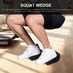 Workout Wedge For Squats Heel Elevated Slant Board Fitness Portable Non Slip Ramp For Men Gym Women Pushup Fitness Yoga