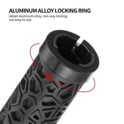Chinese Style Bicycle Grips MTB Bike Handbar Grip Rubber Non-slip Bilateral Lock Cycling Bmx Bikes Handlebar Grips