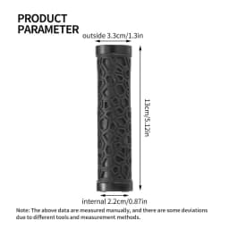 Chinese Style Bicycle Grips MTB Bike Handbar Grip Rubber Non-slip Bilateral Lock Cycling Bmx Bikes Handlebar Grips