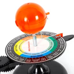 Solar System Model Globe Earth Sun Orbital Planet Planetarium Creative Model Kit Educational DIY