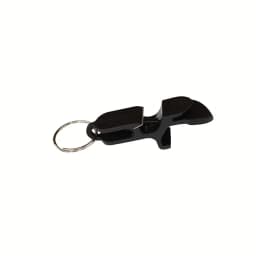 Party Essential Multifunctional Zinc Beer Gun Tool Bottle Opener Keychain - Perfect for Parties, Gifts, and Drinking Accessorie