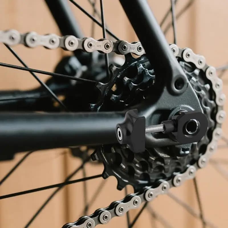 Chain Tensioner For Bike Portable Biking Chain Tensioner Portable Cycling Fastening Device For Women Men Improve Biking Safety