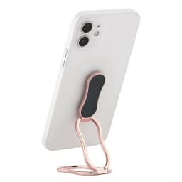 1pc Car Phone Holder, 360° Rotation Kickstand, Foldable Phone Tablet Bracket, Metal Extend Adjustable Desktop Stand Rack For IP