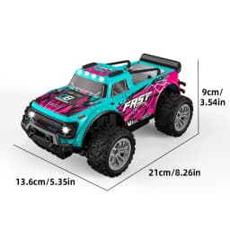 2.4G RC Off-Road Vehicle Climbling Cars with LED Lights Children's Toy High Speed Remote Control Racing Drift Car Boy Truck Toys