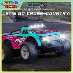 2.4G RC Off-Road Vehicle Climbling Cars with LED Lights Children's Toy High Speed Remote Control Racing Drift Car Boy Truck Toys