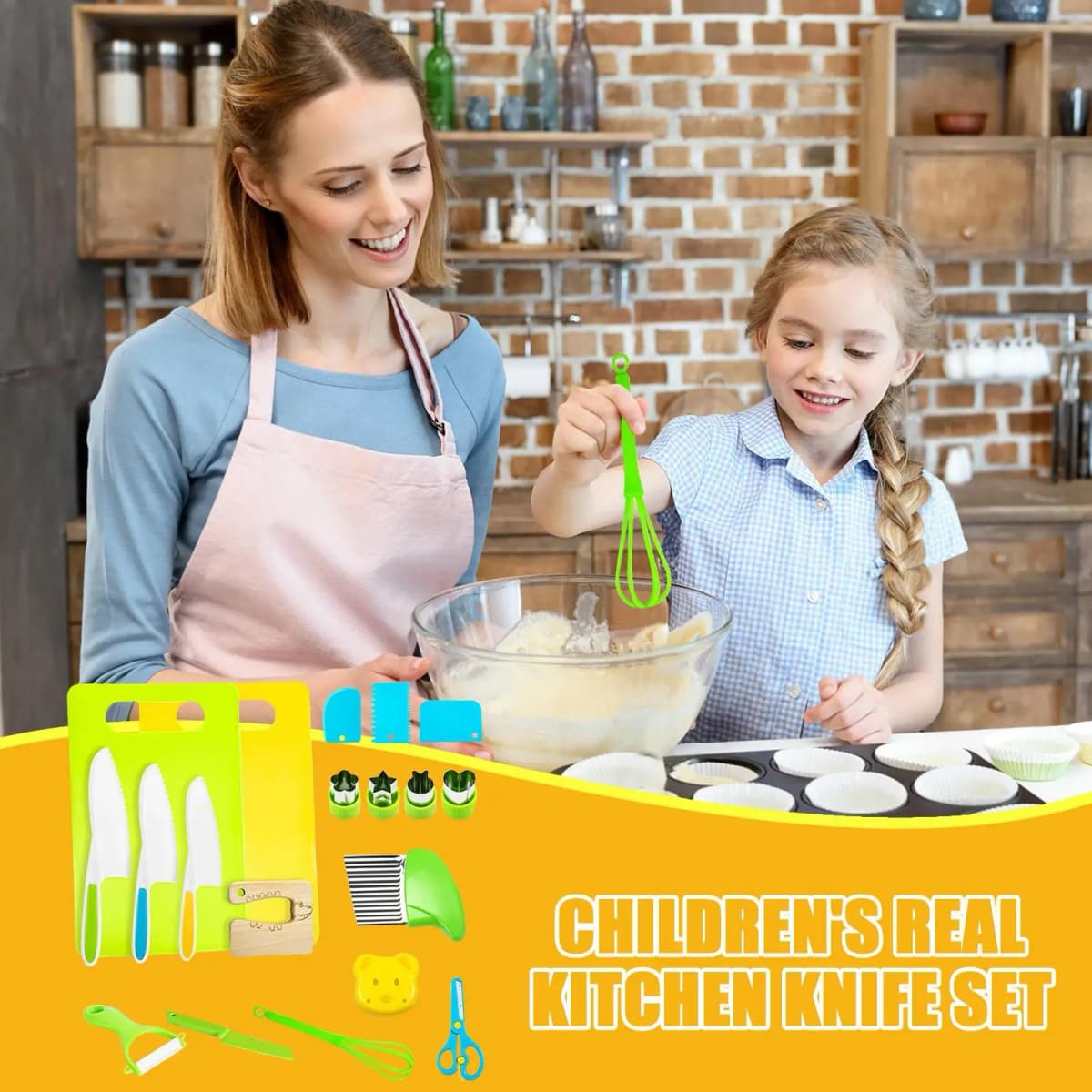 Kids Cooking Sets 19 Pieces Kitchen Toy Set Pretend Play Game Realistic Cooking Kit For Boys Girls Preschool Homeschool